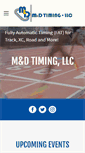Mobile Screenshot of mdtimingllc.com