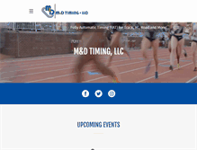 Tablet Screenshot of mdtimingllc.com